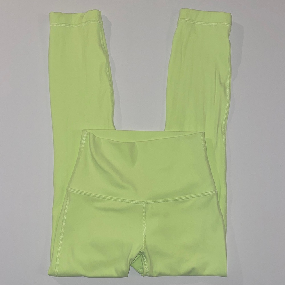 lululemon Neon Green Leggings | 2